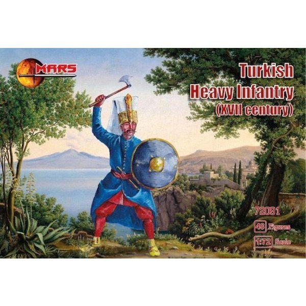 Turkish heavy infantry, XVII century