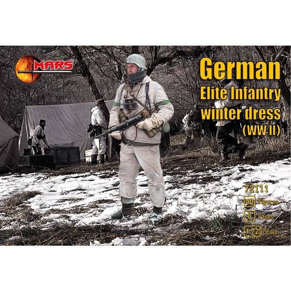 WWII German elite infantry - Winter dress