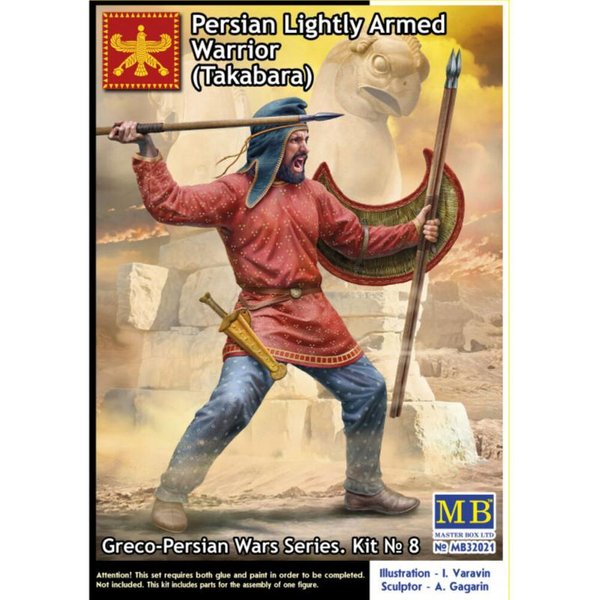 Persian Lightly Armed Warrior (Takabara) - Greco-Persian Wars Series - Kit No.8