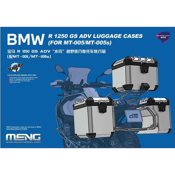 BMW R 1250 GS ADV Luggage Cases - Precolored Version