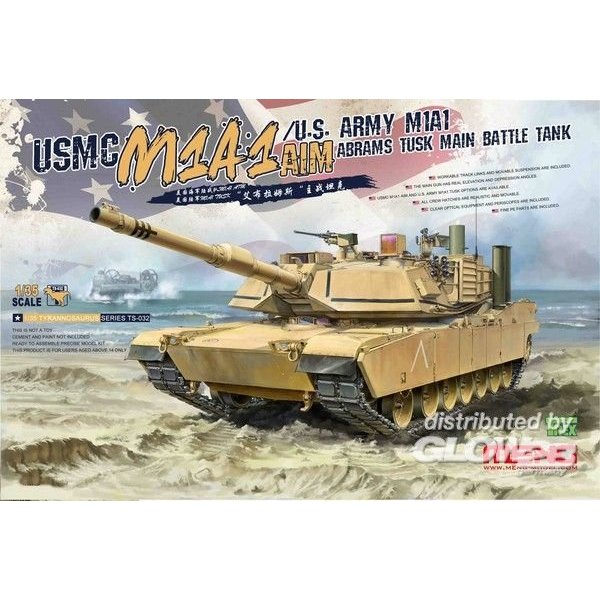 USMC M1A1 AIM/U.S.Army M1A1 Abrams TUSK Main Battle Tank