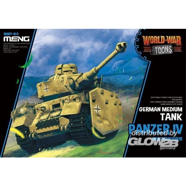 German Medium Tank Panzer IV (CartoonModel)