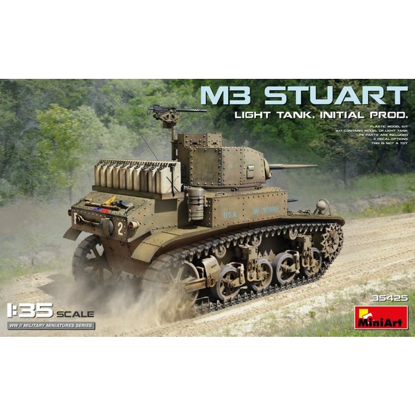 M3 Stuart - leichter Panzer - frühe Produktion