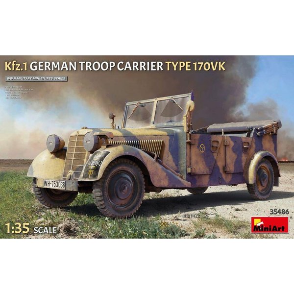 Kfz.1 German Troop Carrier Type 170VK