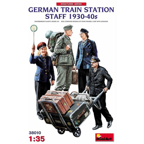 German Train Station - Staff 1930-40s