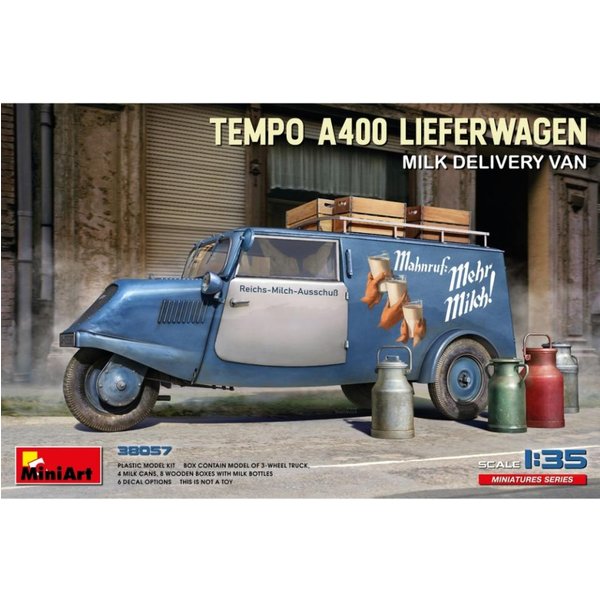 Tempo A400 Lieferwagen Milchwagen