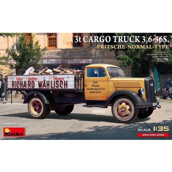 3t Cargo Truck 3,6-36S Pritschenwagen