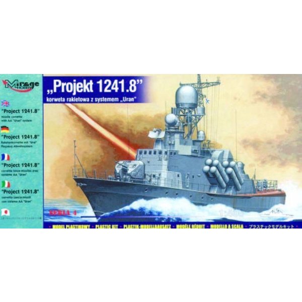 Projekt 1241.8 Raketen-Korvette mit Ural Flugzeug Abwehrsystem