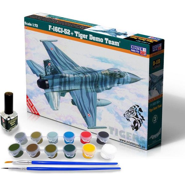 F-16CJ-52+Tiger Demo Team - Model Set