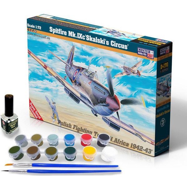 Spitfire Mk.IX Skalski´s Circus - Model Set