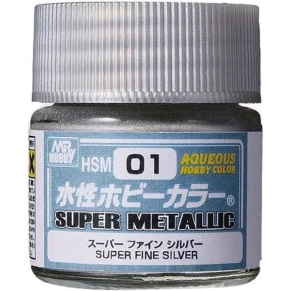 Aqueous Hobby Super Metallic Colors (10 ml)