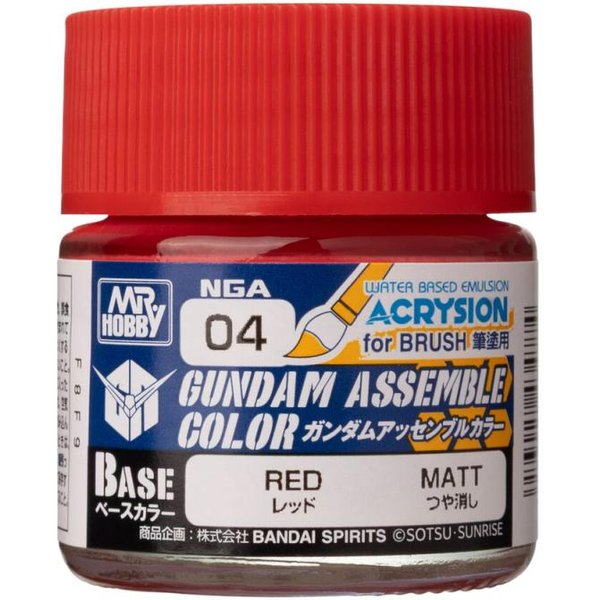 Acrysion Gundam Assemble Color (Base Color) (10 ml) Red