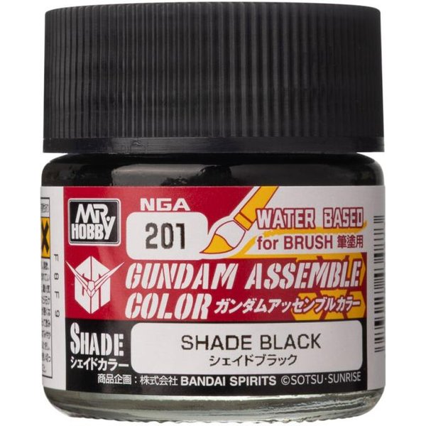 Acrysion Gundan Assemble Color (Shade Color) (10 ml) Shade Balck