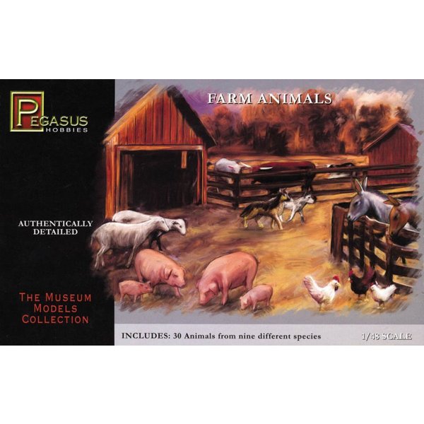 30 Farm-Tiere