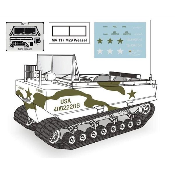 M29 Weasel-full resin kit