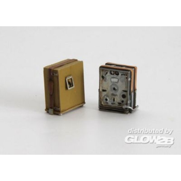 Deutsche Fungstation mit Accu WWII