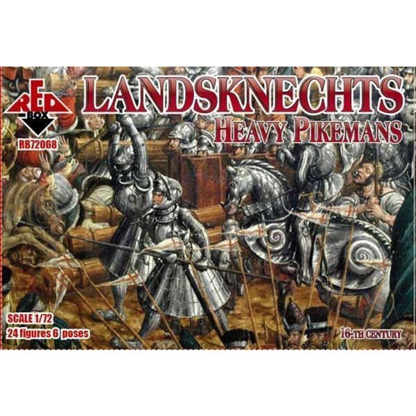 Landknechts (Heavy pikemen), 16th century