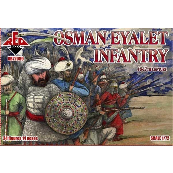Osman Eyalet infantry,16-17th century