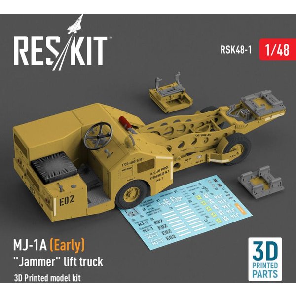 MJ-1A (Early) Jammer lift truck (3D Printed model kit)