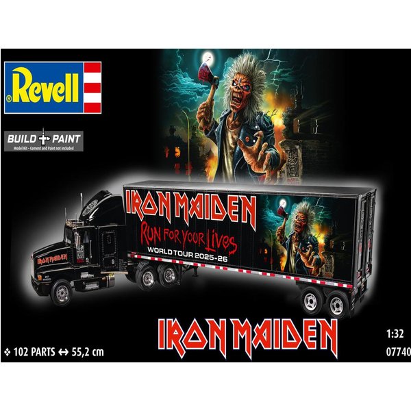 Tour Truck - Iron Maiden - 50th Anniversary