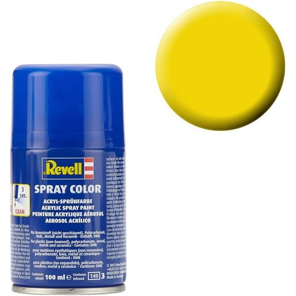 Spray gelb, glänzend