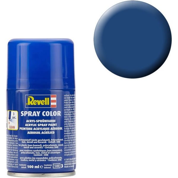 Spray blau, matt