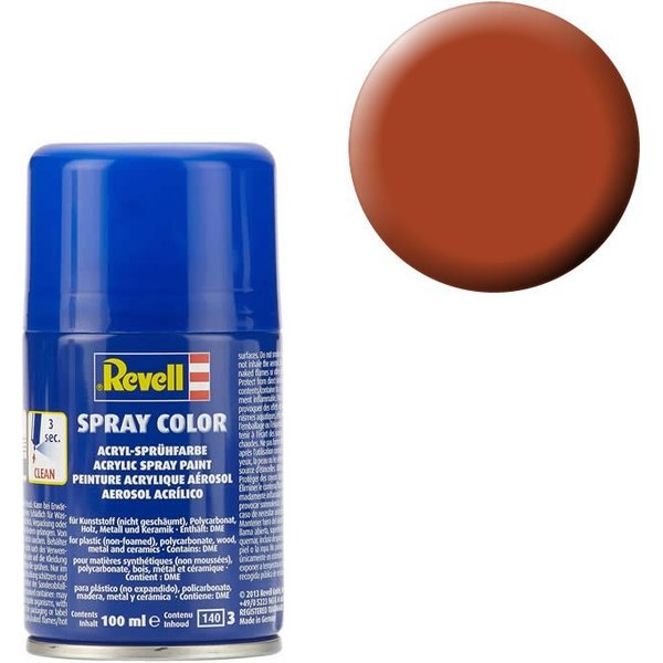 Spray braun, matt