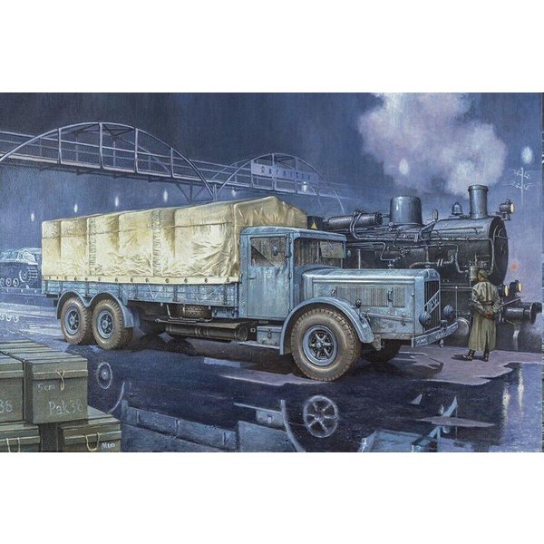 Vomag 8 LR LKW WWII German Heavy Truck
