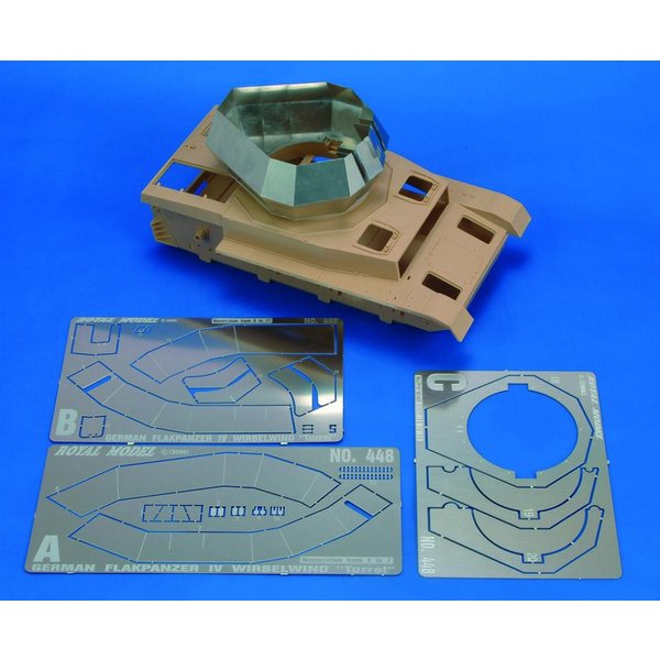 German Flak Panzer Turret (for Tamiya kit)