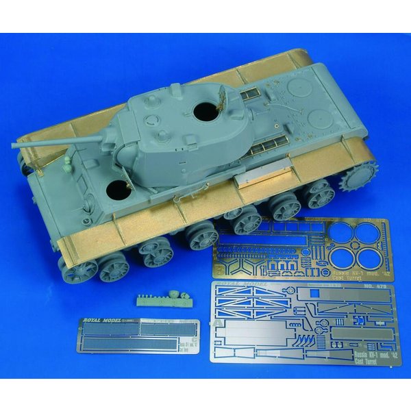 KV-1 mod. 42 Cast Turret” Part 1° (for Trumpeter kit)