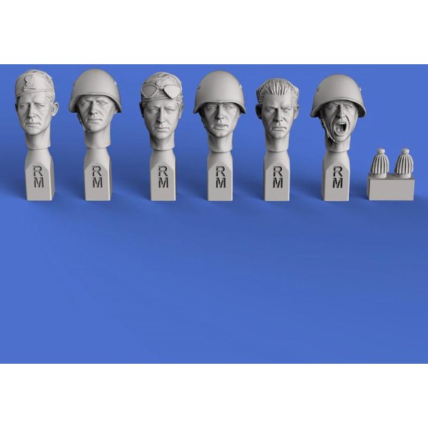 Italian heads WWII (No.2)