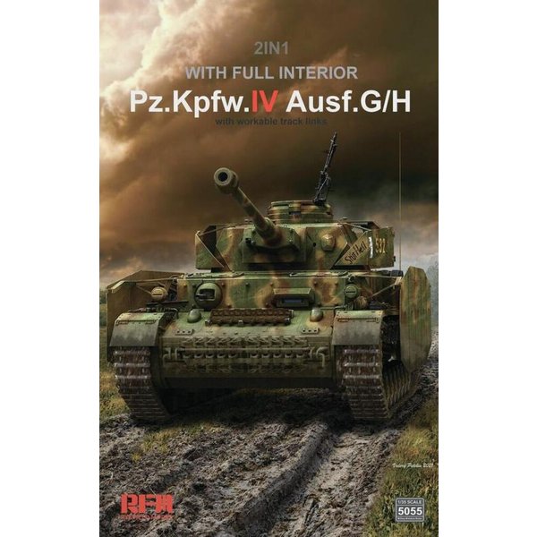 Pz.kpfw.IV Ausf.G/H 2in1 with full interior