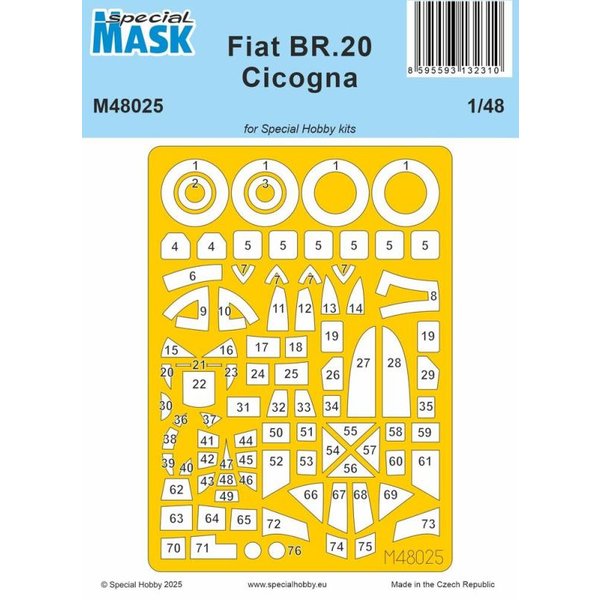 Fiat BR.20 Cicogna - Mask