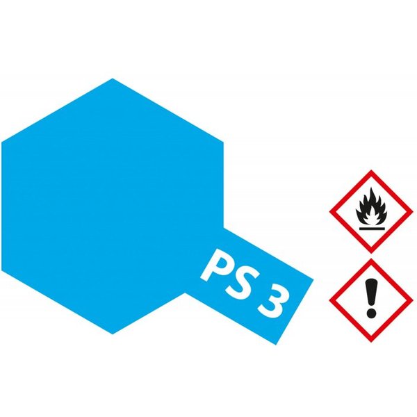 PS-3 Hellblau Polycarbonat 100ml