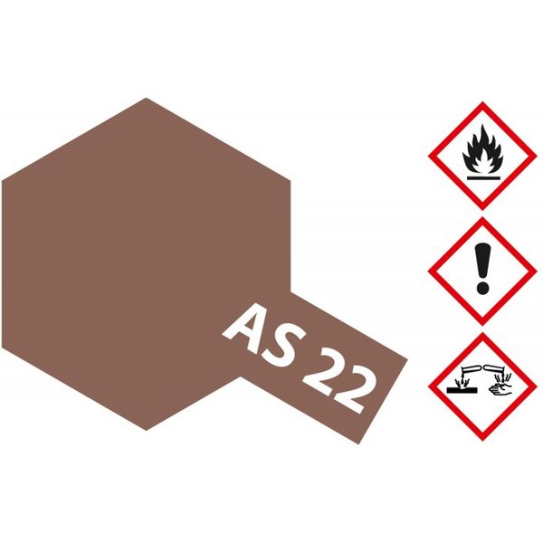 AS-22 Erdfarbe Dunkel matt 100ml