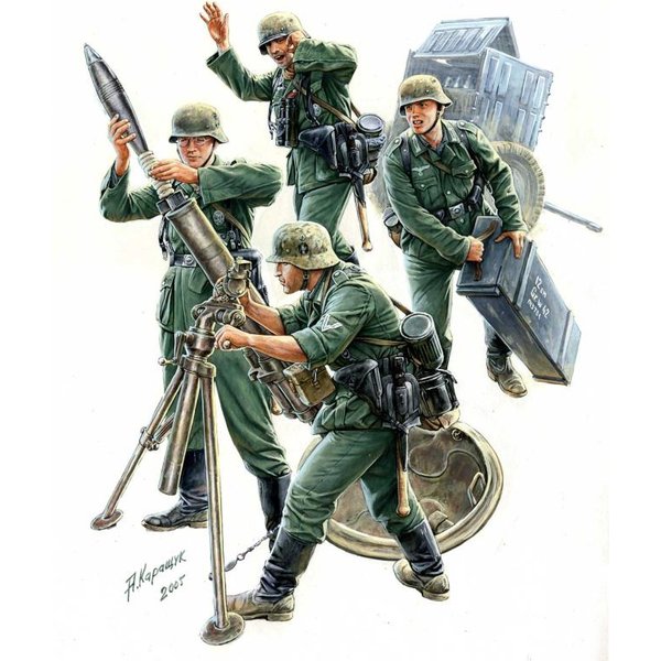 WWII Fig.-Set Dt.Mörser-Trupp(4)42