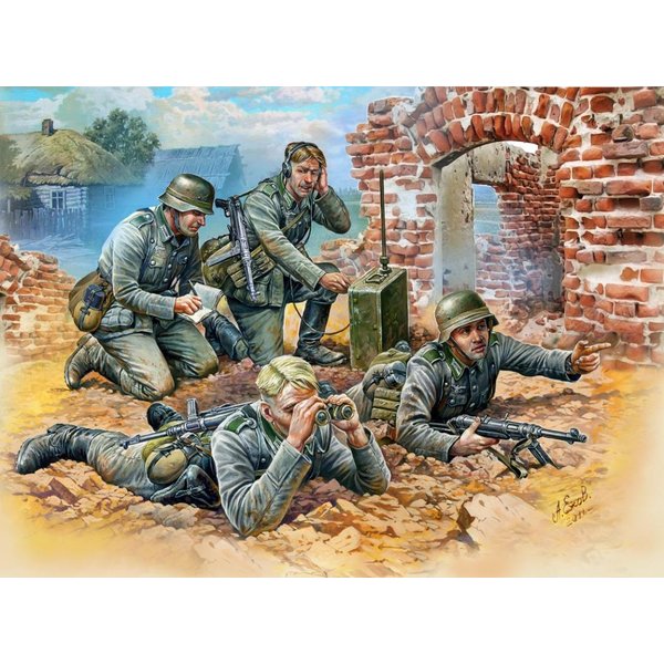 WWII Wargame AddOn Deutscher. Späh-Trupp