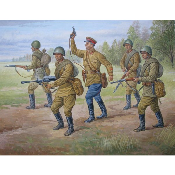 Soviet reguläre Infanterie 1941-42