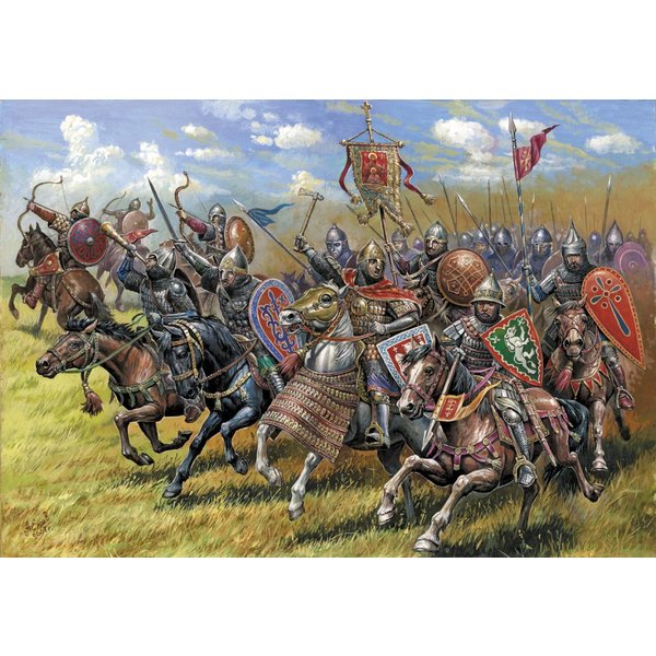 Russian Mounted Knights XIII-XIV A.D.