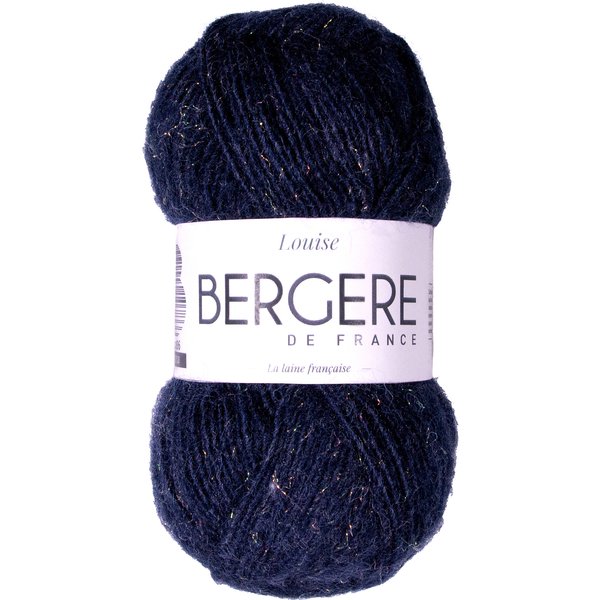Pelote De Laine Louise Nocturne Bleu Marine BergèRe De France - BergèRe De France - Mondial Tissus-image