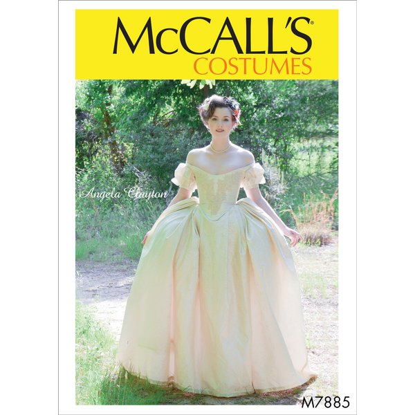Patron Mc Call's M7885E5 DéGuisement Robe Vaporeuse Du 42 Au 50 - Mccall's - Mondial Tissus-image