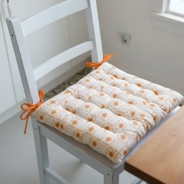 Galette De Chaise Palmier Multicolore 40X40Cm - Mt - Mondial Tissus-image
