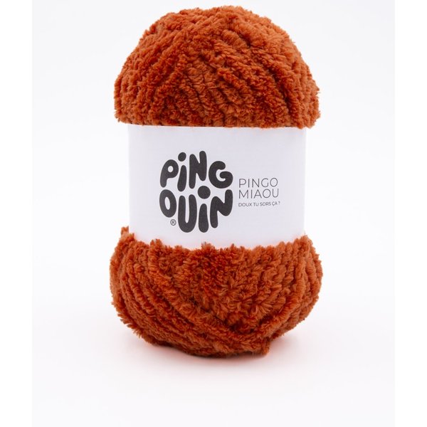 Pelote De Fils à Tricoter Pingo Miaou Caramel - Pingouin - Pingouin - Mondial Tissus-image