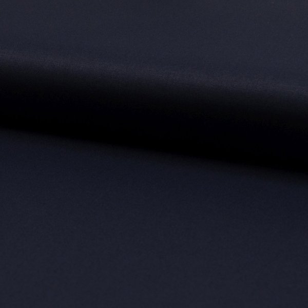 Tissu Gabardine Viscose Bleu Marine - Mondial Tissus-image