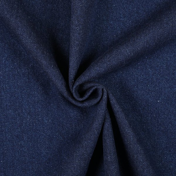 Tissu Jean Bleu Foncé - Mondial Tissus-image