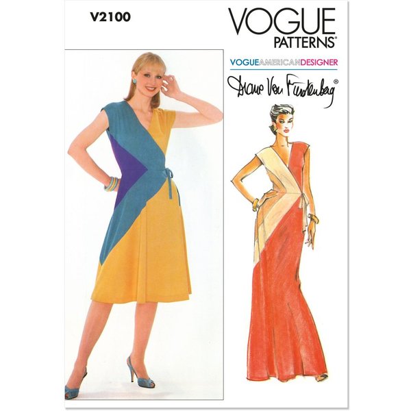 Patron Vogue V2100H5 Robe Vintage Femme 34-42 - Vogue - Mondial Tissus-image