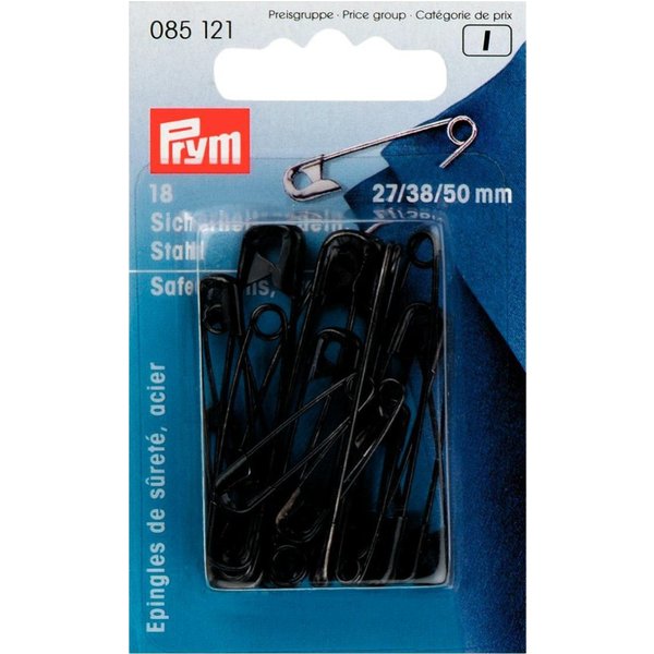 ÉPingles De SûReté, 27/38/50Mm 18 PièCes - Prym - Mondial Tissus-image