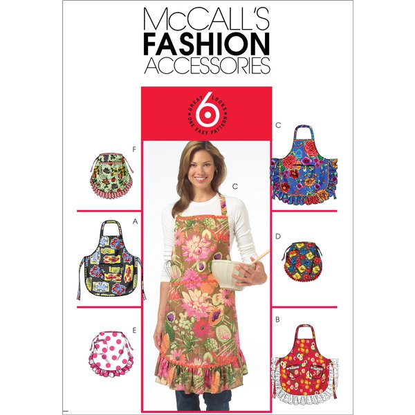 Patron Mccall's M5284OS Tablier Du S Au Xl - Mccall's - Mondial Tissus-image