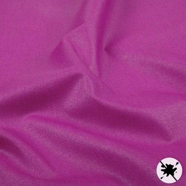 Tissu Cretonne Double Enduction Pu Acrylique Anti-TâChe Prune - Mondial Tissus-image