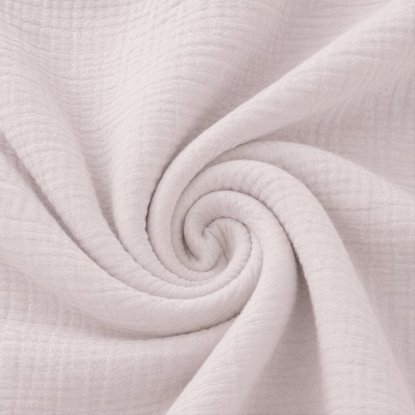 Tissu Double Gaze Coton Gaby Rose Layette - Mondial Tissus-image